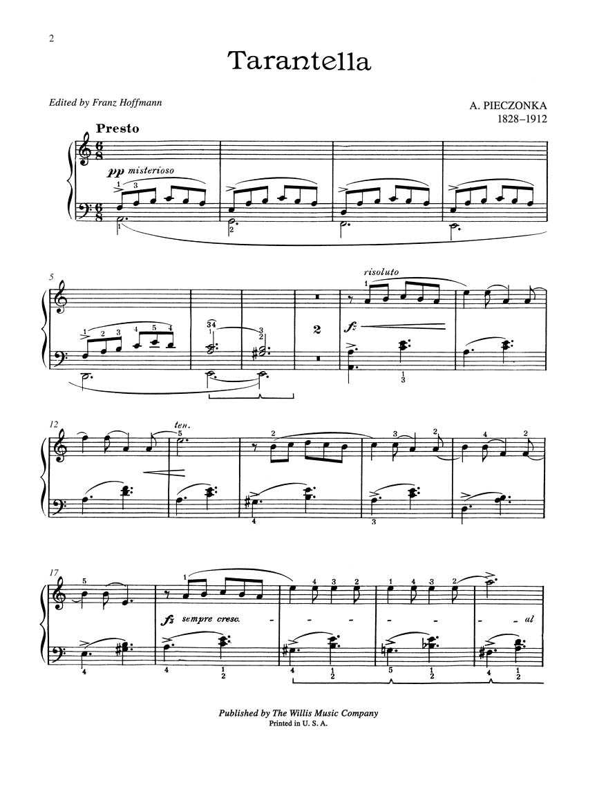 Pieczonka - Tarantella