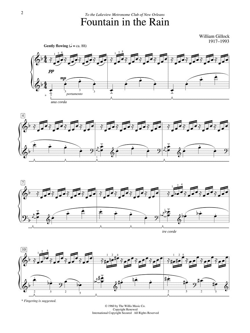 Fountain In The Rain