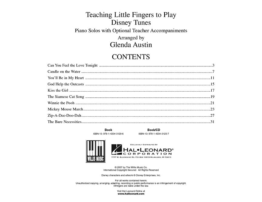 Teaching Little Fingers To Play Disney Tunes