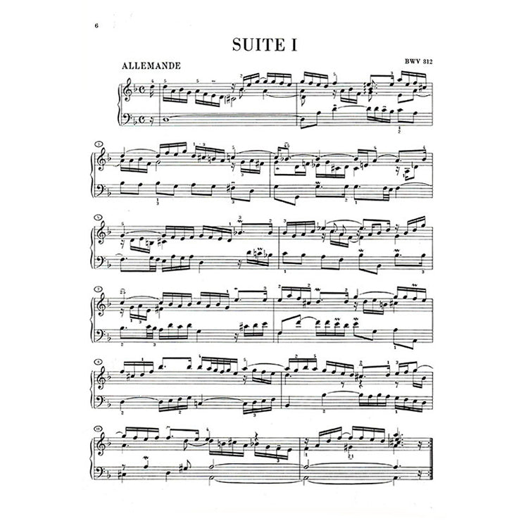 巴哈【原典版】 法國組曲