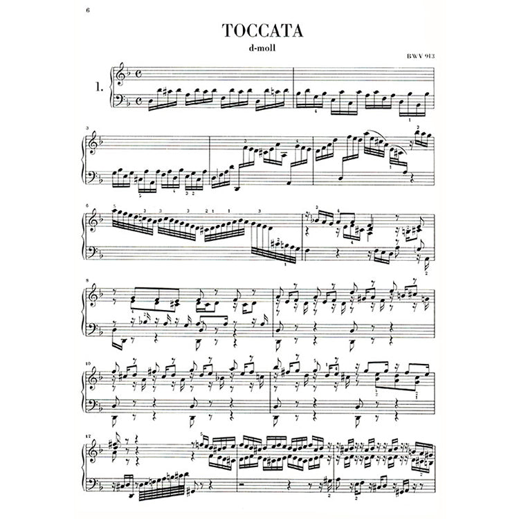 巴哈【原典版】 展技曲