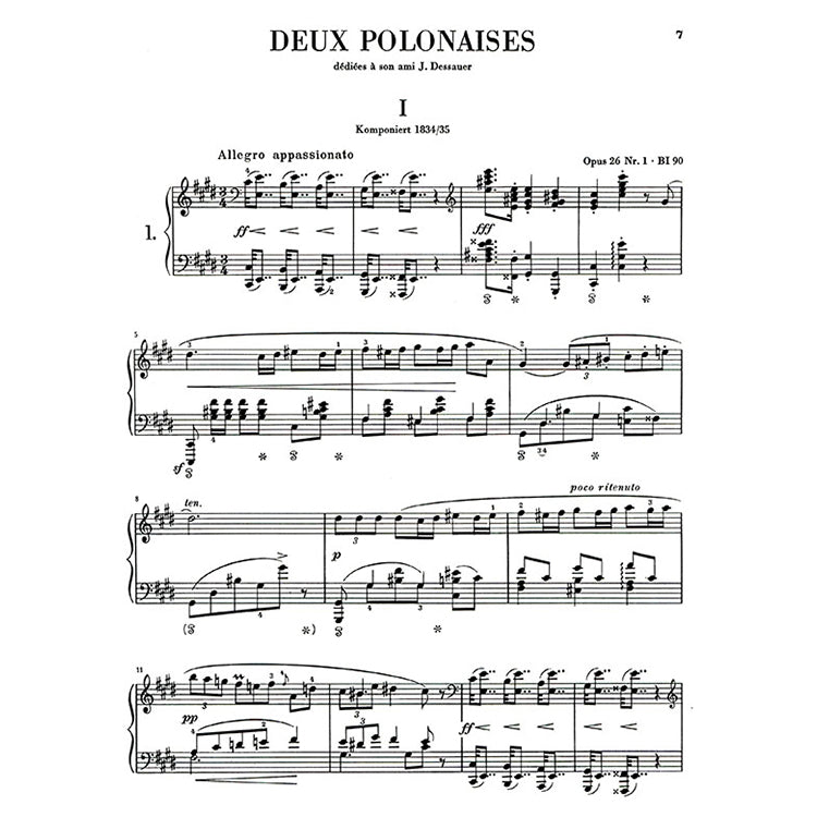 蕭邦 【原典版】波蘭舞曲