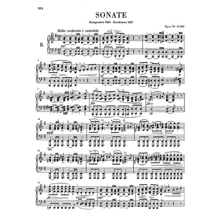 舒伯特【原典版】奏鳴曲 第二冊