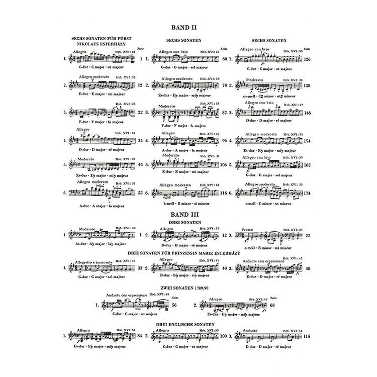 海頓【原典版】奏鳴曲全集 第一冊