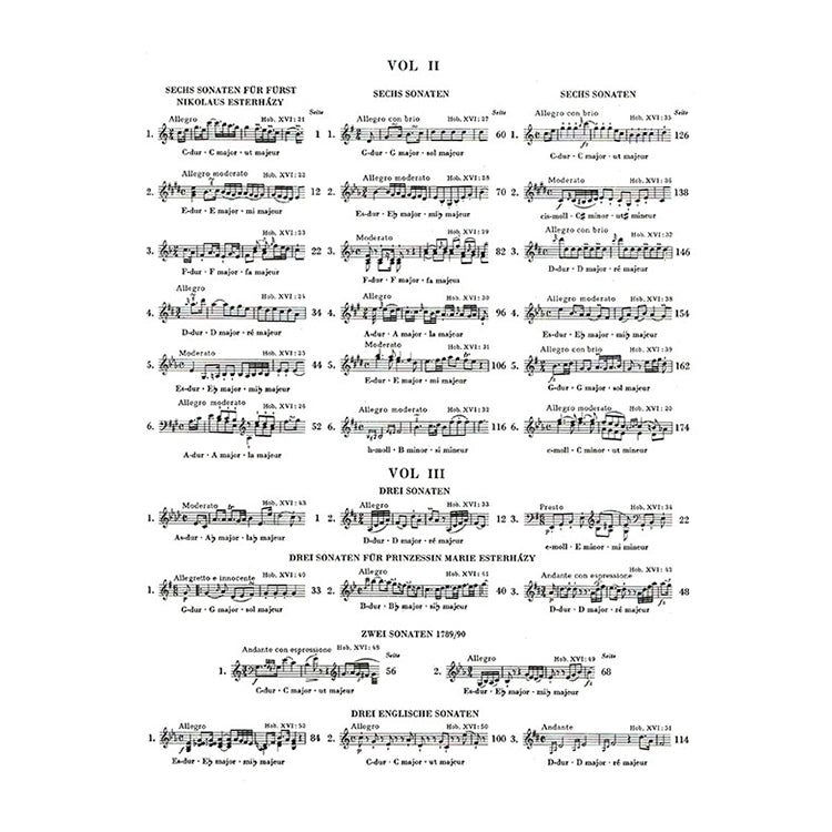 海頓 【原典版】奏鳴曲全集 第二冊