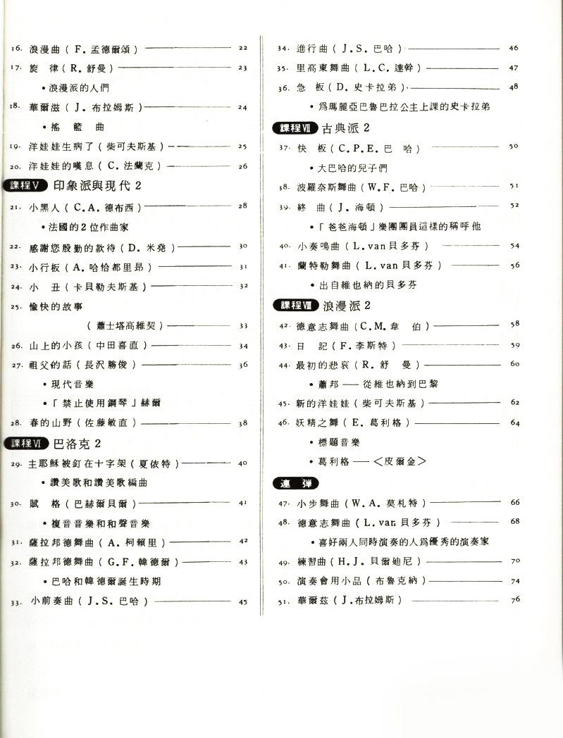 河合鋼琴曲集 1(9-8級 鋼琴等級檢定測驗)