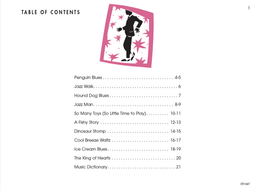 PreTime Piano JAZZ & BLUES Primer Level
