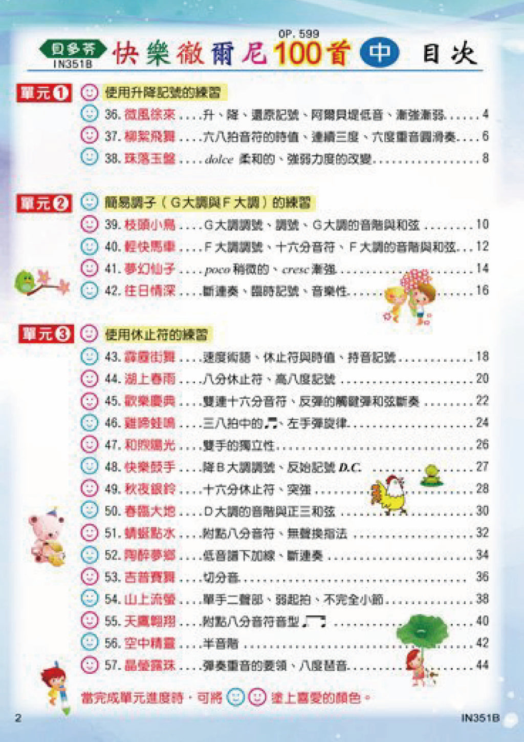 貝多芬 快樂徹爾尼100首 (中)