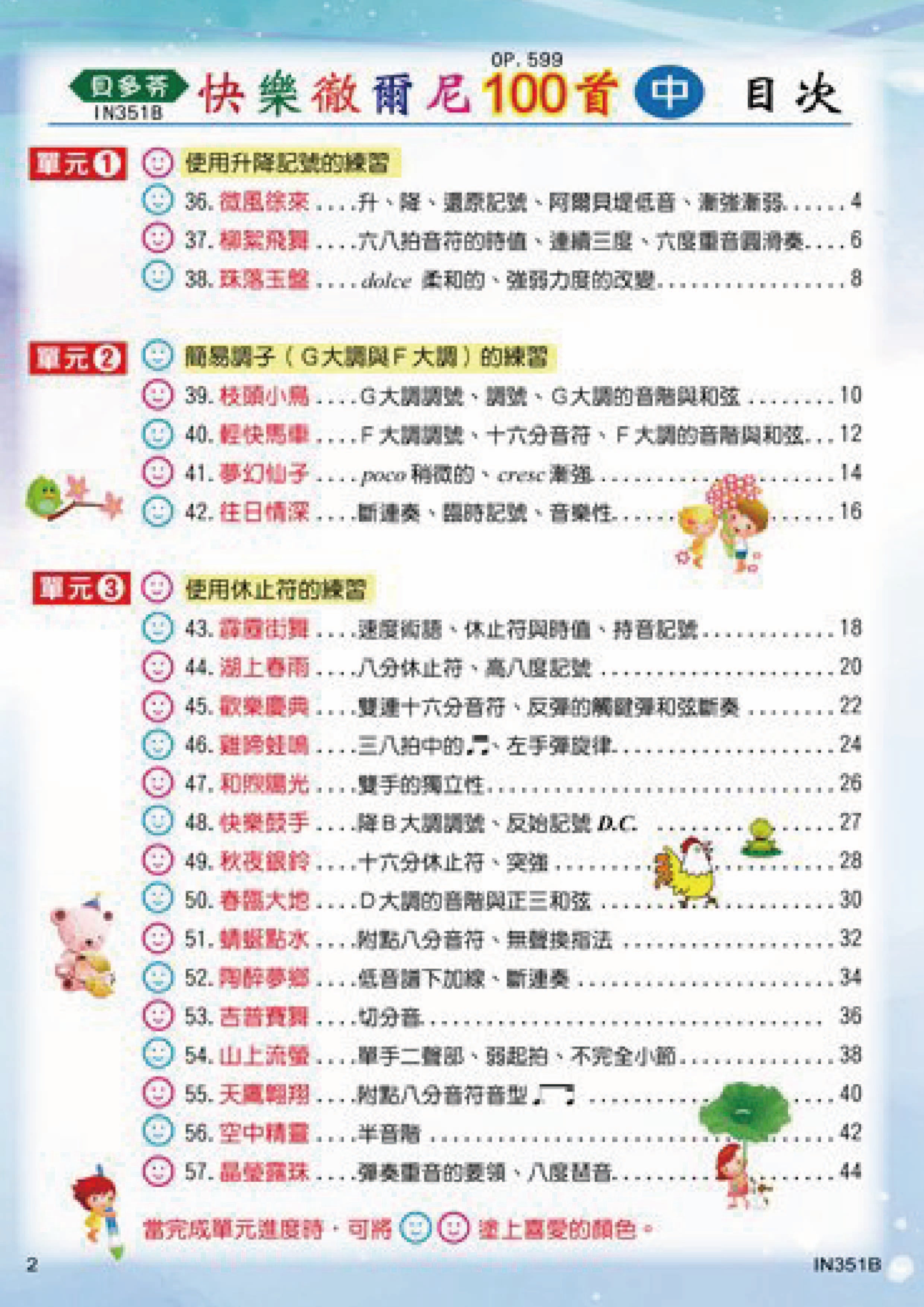 貝多芬 快樂徹爾尼100首 (中)