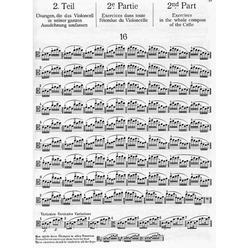 Daily Exercises Violoncello
