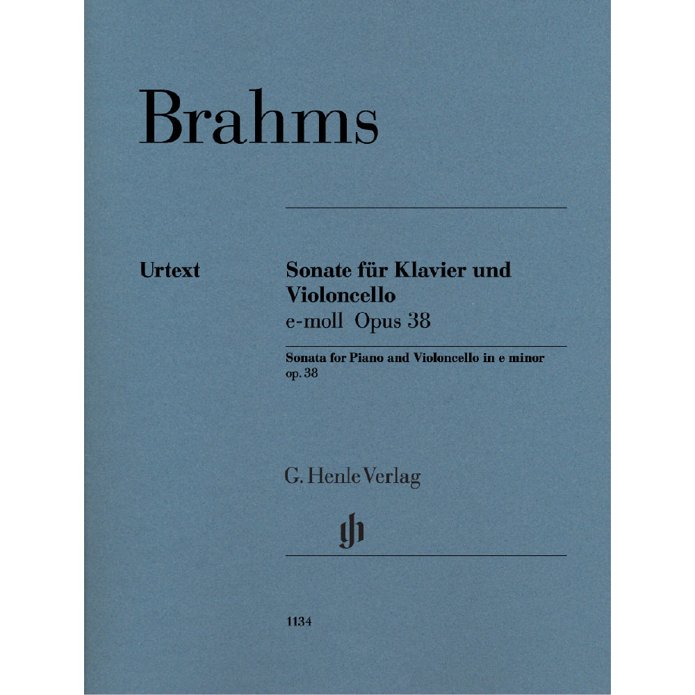 Brahms Violoncello Sonata e minor op. 38