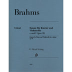 Brahms Violoncello Sonata e minor op. 38