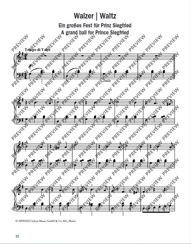 Swan Lake (simple arrangement)