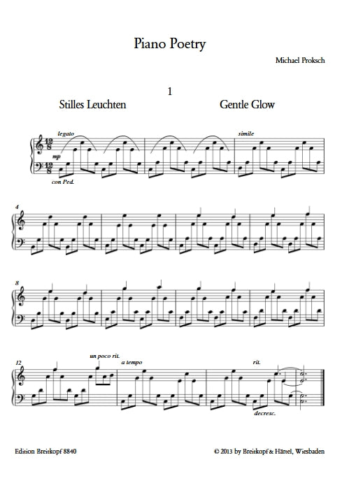 Michael Proksch Piano Poetry