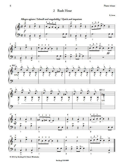 Piano vivace / Piano tranquillo