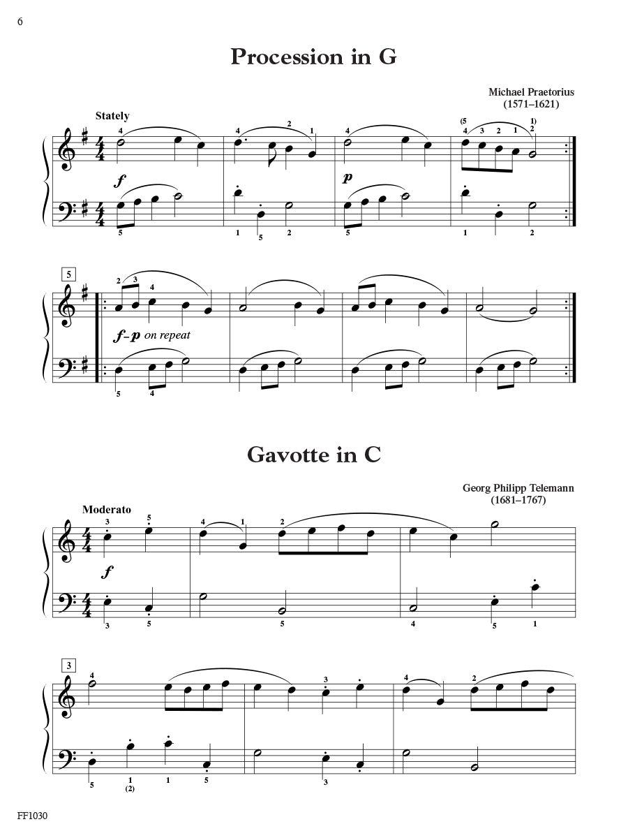 Piano Literature Developing Artist Original Keyboard Classics Book 1