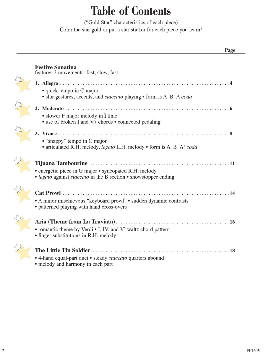 Piano Adventures Gold Star Performance Level 2B