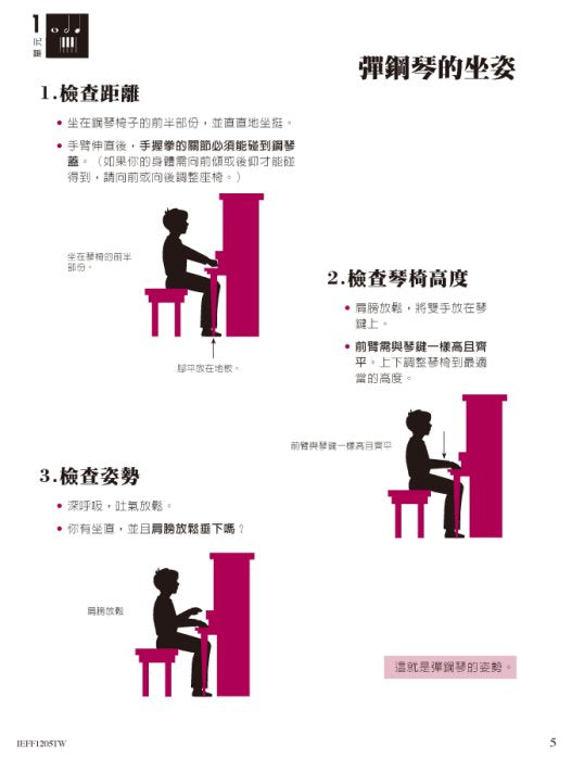 芬貝爾 鋼琴基礎教材 快速進程1 教本