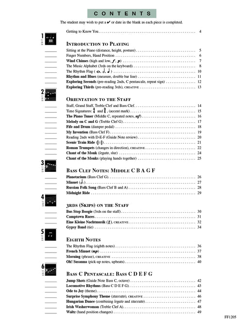 ACCELERATED PIANO ADVENTURES Book 1