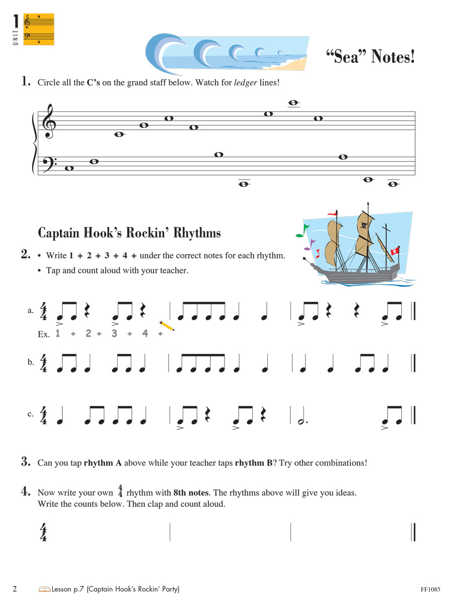 Piano Adventures Theory Book Level 2B