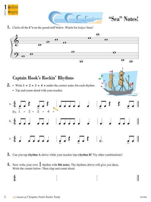 Piano Adventures Theory Book Level 2B