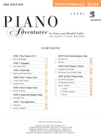 Piano Adventures Performance Book Level 2B
