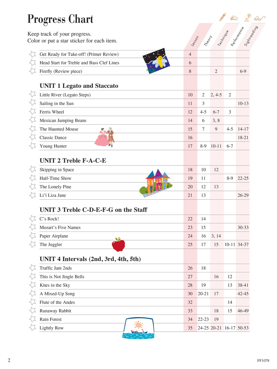 Piano adventures Lesson Book 1