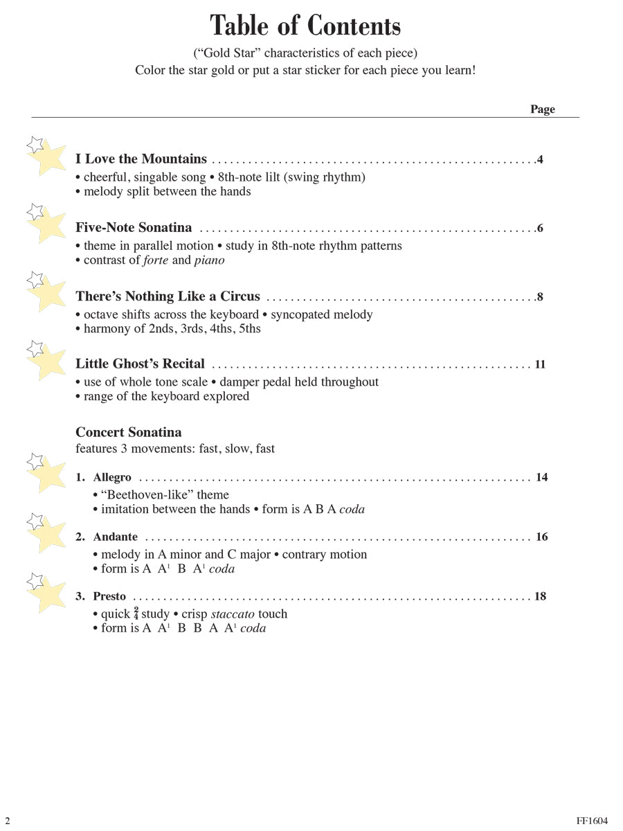 Piano Adventures Gold Star Performance Level 2A