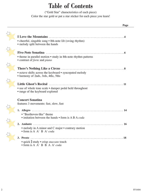 Piano Adventures Gold Star Performance Level 2A