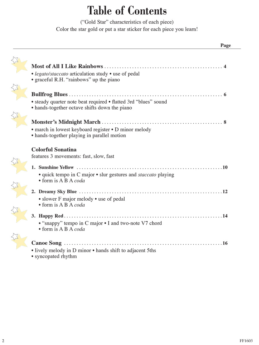 Piano Adventures Gold Star Performance Level 1