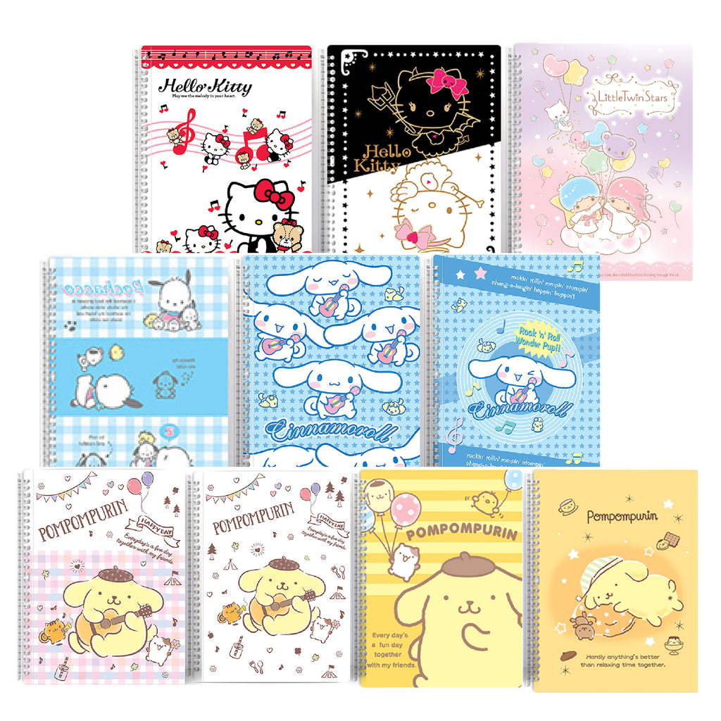 三麗鷗系列 A4不反光活頁樂譜夾