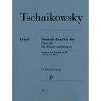 Tchaikovsky Souvenir d'un lieu cher op. 42 for Violine and Piano