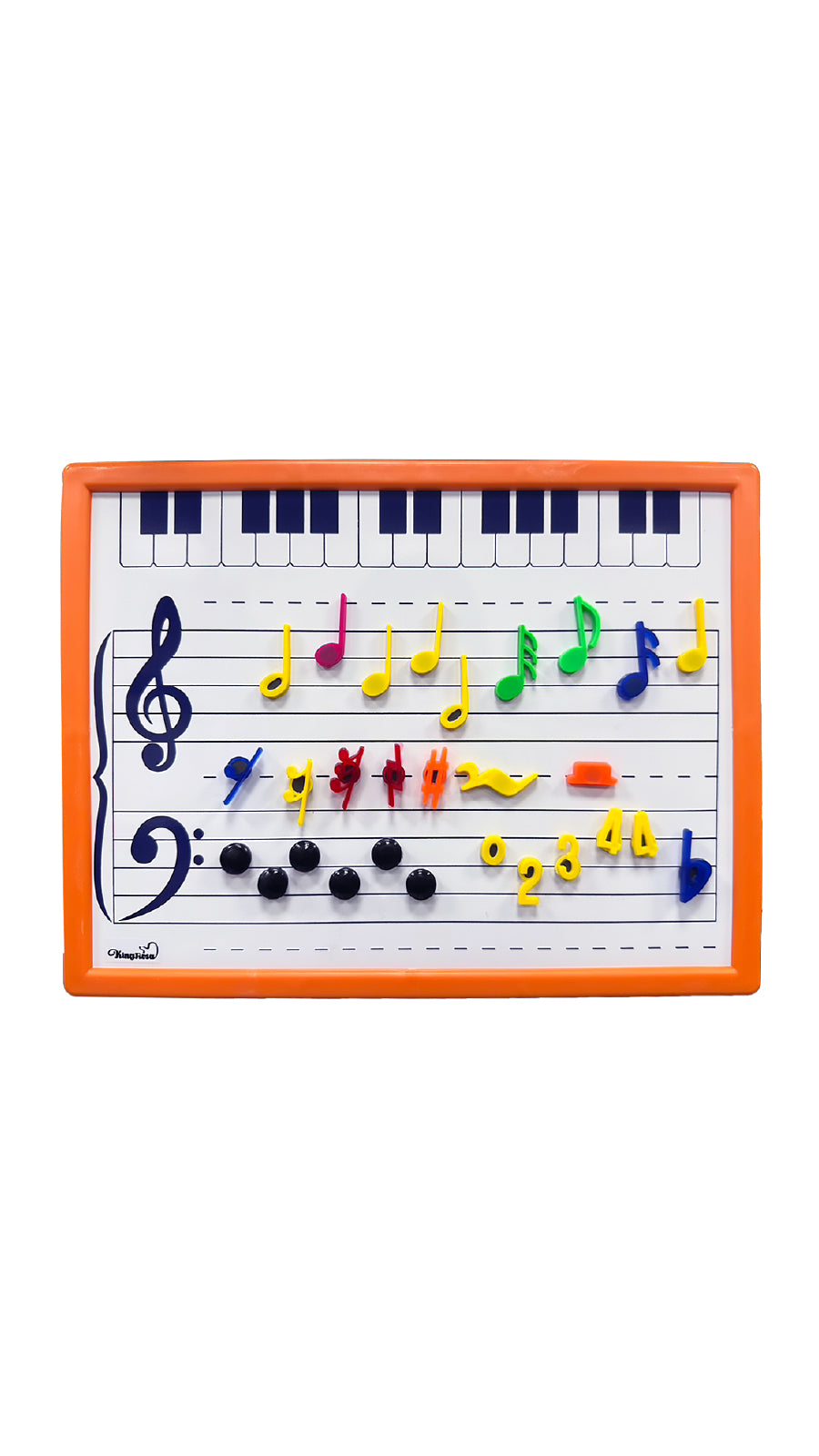 五線譜白板 + 音符磁鐵