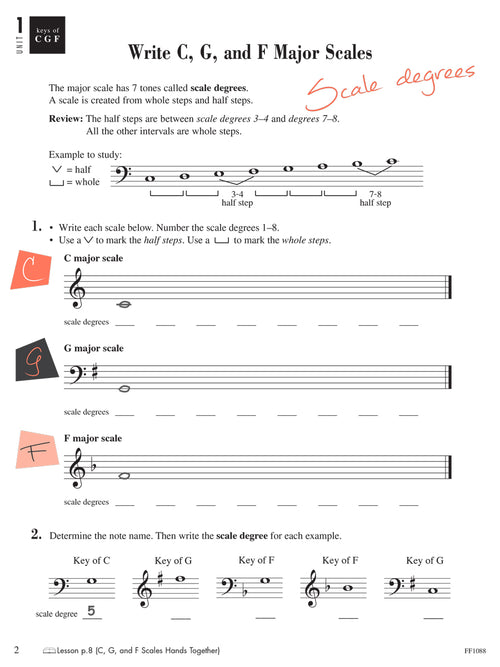 Piano Adventures Theory Book Level 3A