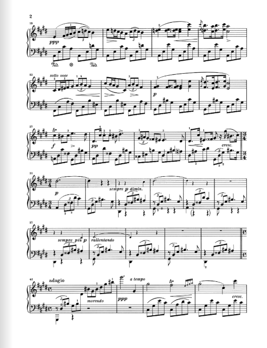 Chopin Nocturne c sharp minor (Lento con gran espressione)