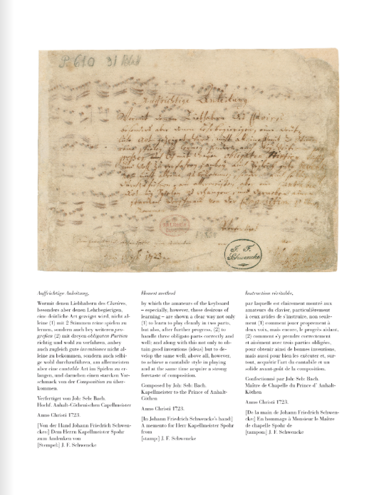 Bach Inventions and Sinfonias