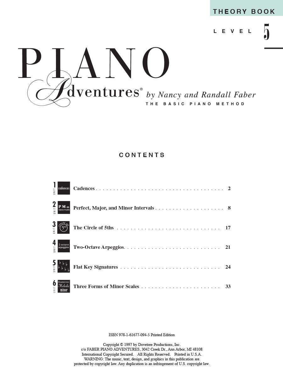 Piano Adventures Popular Repertoire Book Level 5