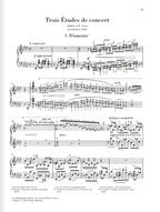Liszt Trois Études de concert
