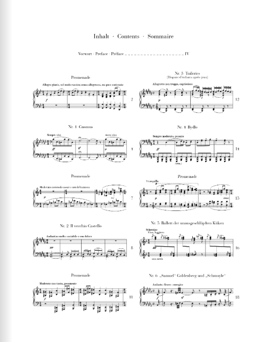 Mussorgsky Pictures at an Exhibition