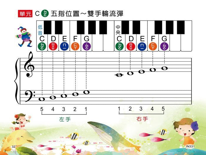 貝多芬快樂學鋼琴 幼童(上)