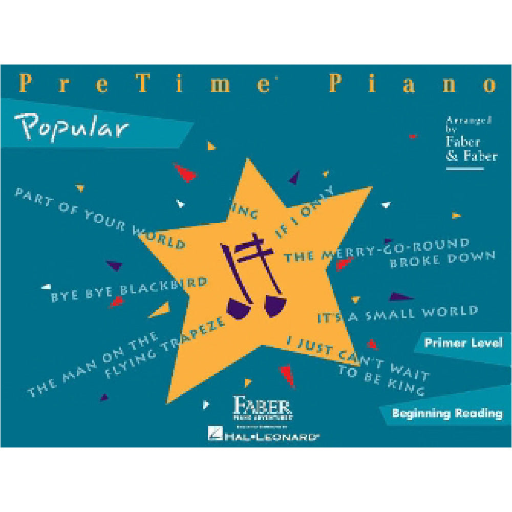 PreTime Piano Popular Primer Level
