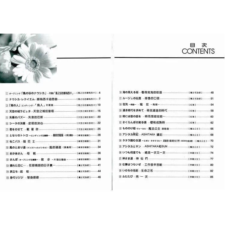 日本 DOREMI 宮崎駿動畫鋼琴4手聯彈曲集