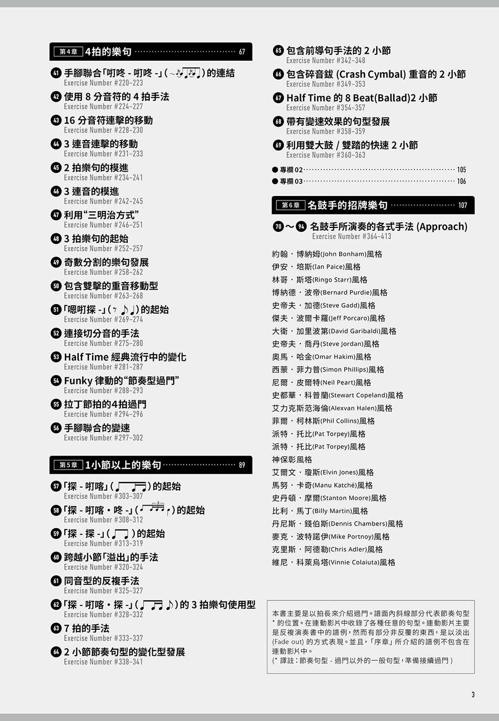 爵士鼓過門大事典413