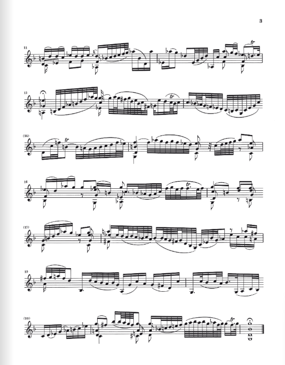 Bach Sonatas and Partitas BWV 1001-1006 for Violin solo