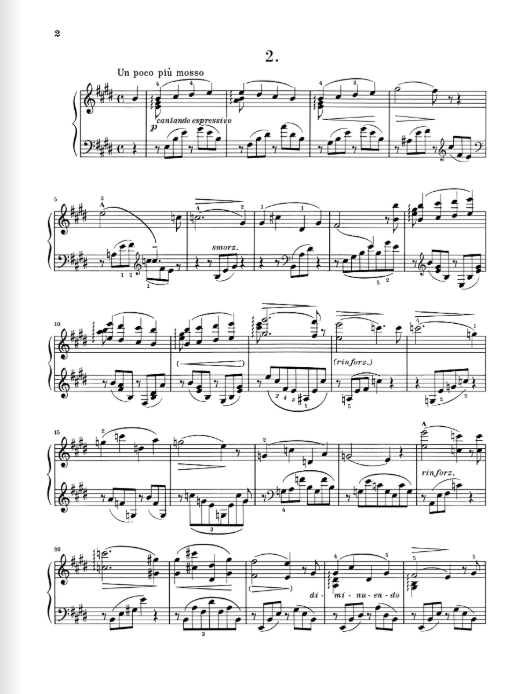 Liszt Consolations (including first edition of the early version)