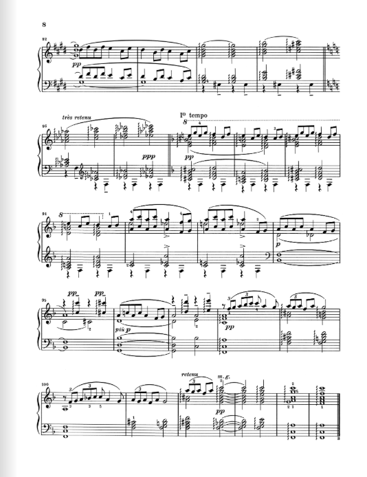 Debussy Ballade
