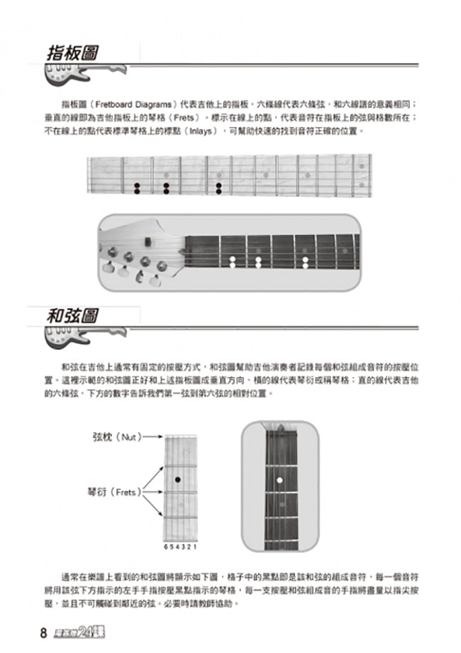 電吉他完全入門24課