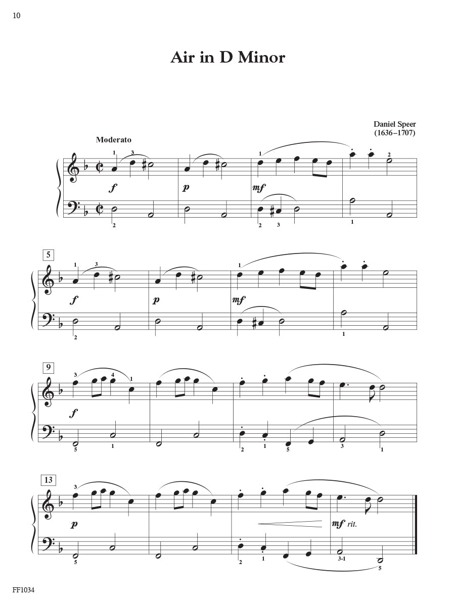 Piano Literature Developing Artist Original Keyboard Classics Book 2