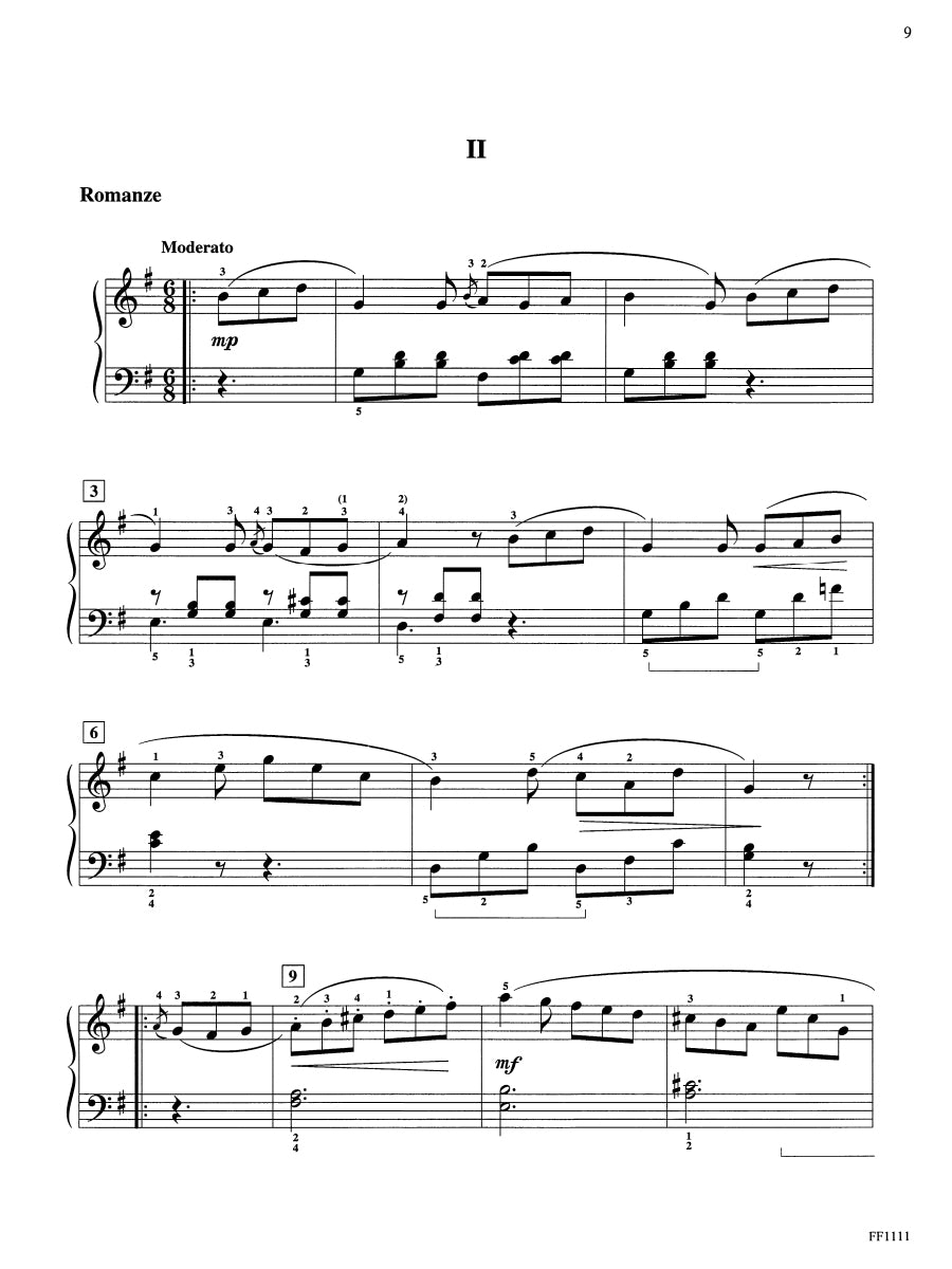 Piano Sonatinas Developing Artist Original Keyboard Classics Book 2