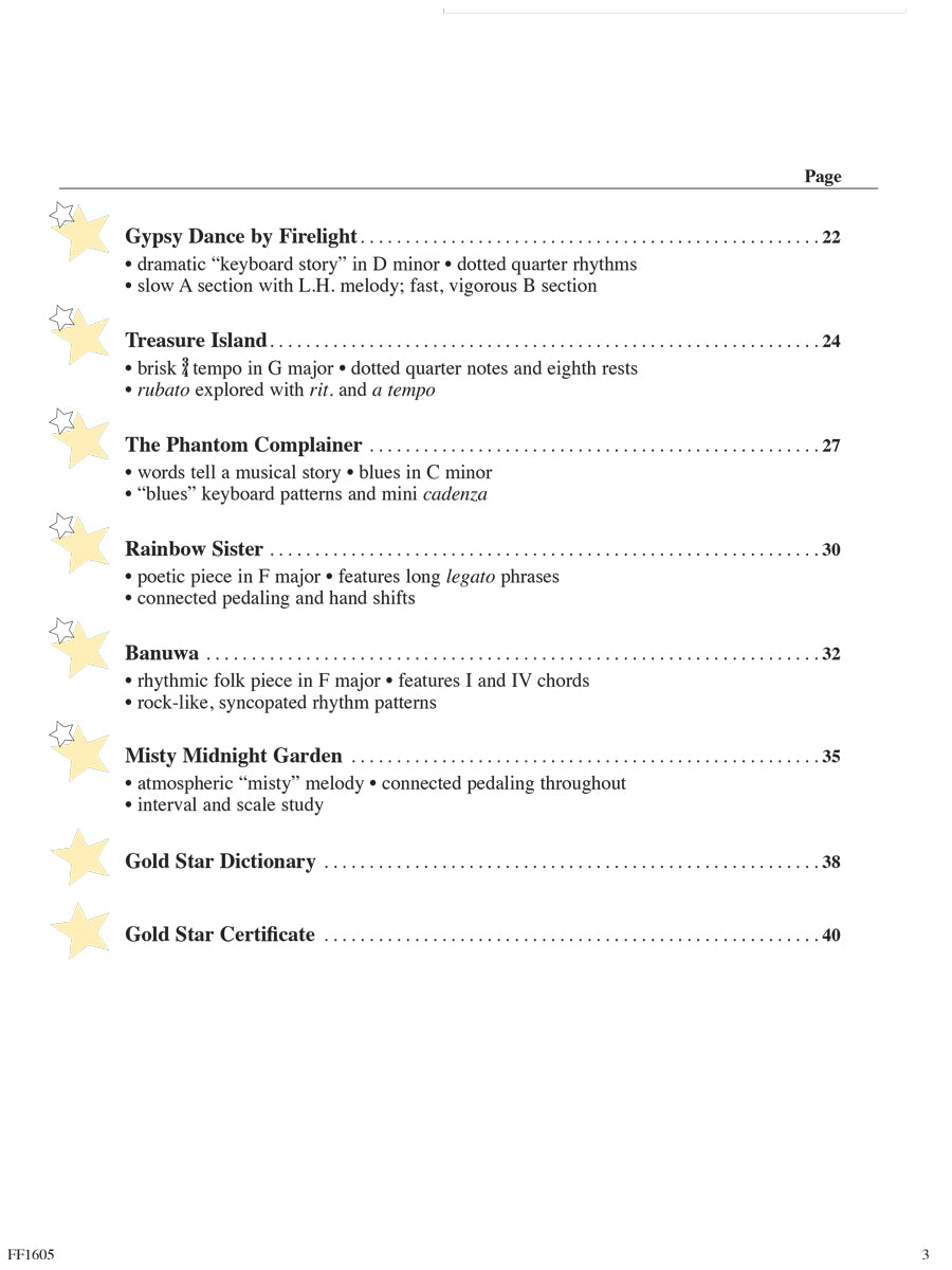 Piano Adventures Gold Star Performance Level 2B